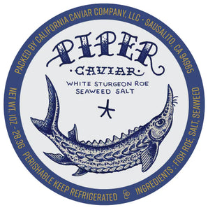 Piper Caviar White Sturgeon
